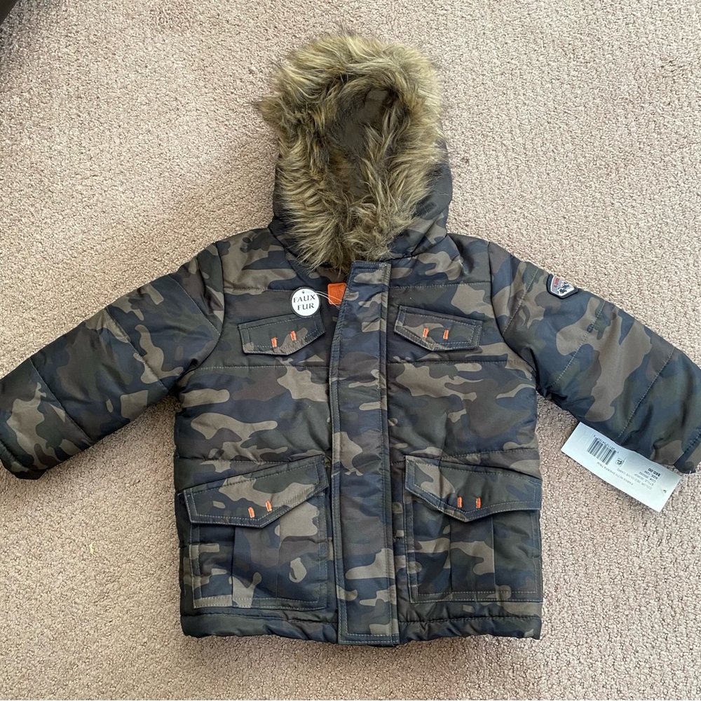 Toddler Camo Winter Jacket